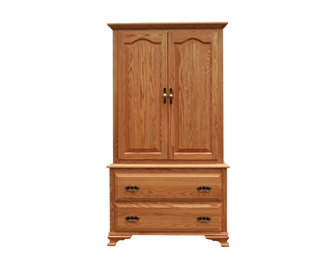 Heritage Collection Armoire with Shelf The Factory Furniture