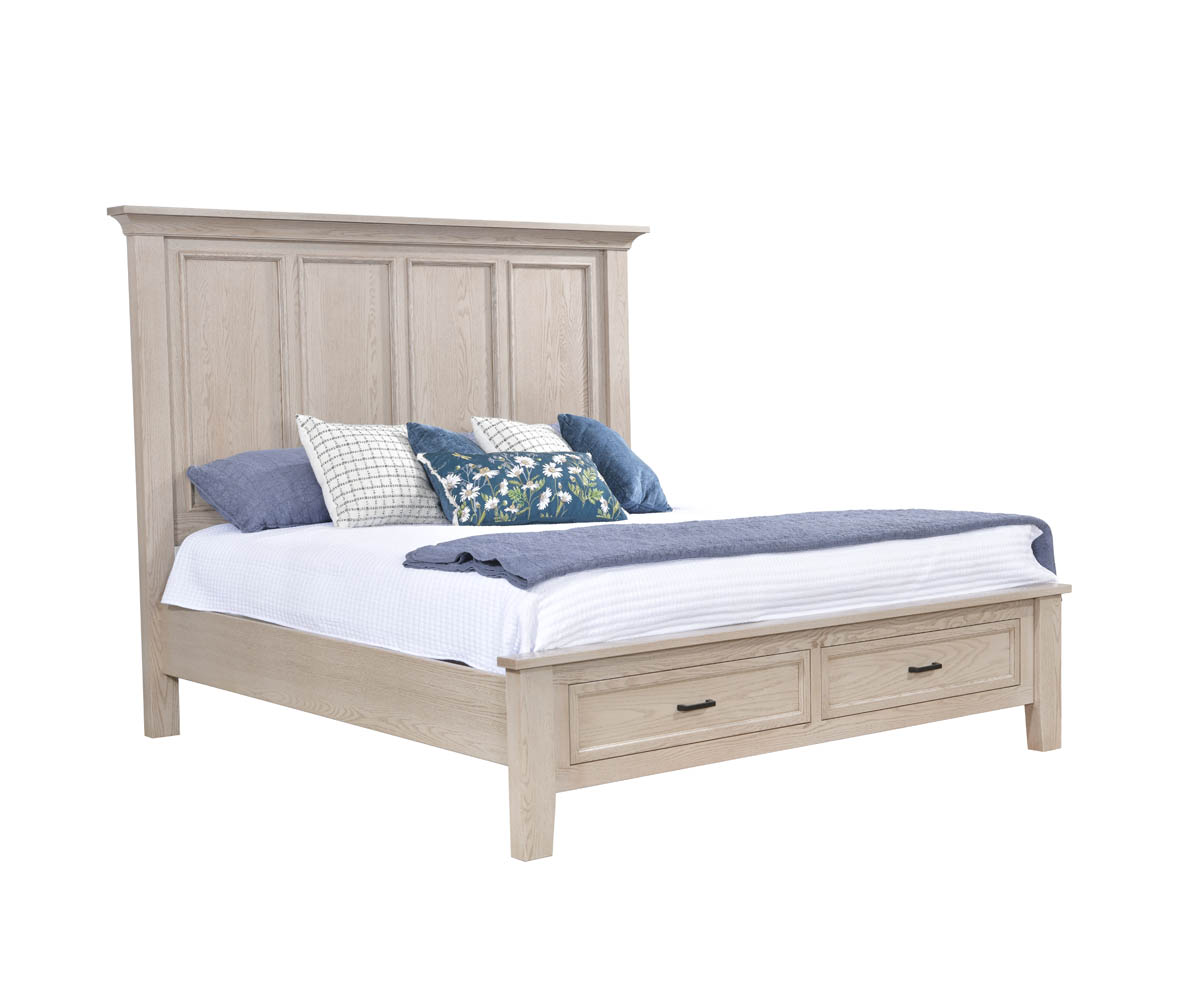 Legacy Village Bed with Footboard Storage The Factory Furniture