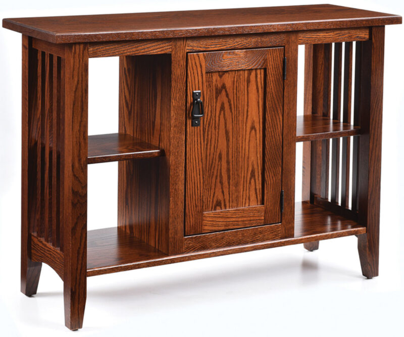 Enclosed Mission Sofa Table