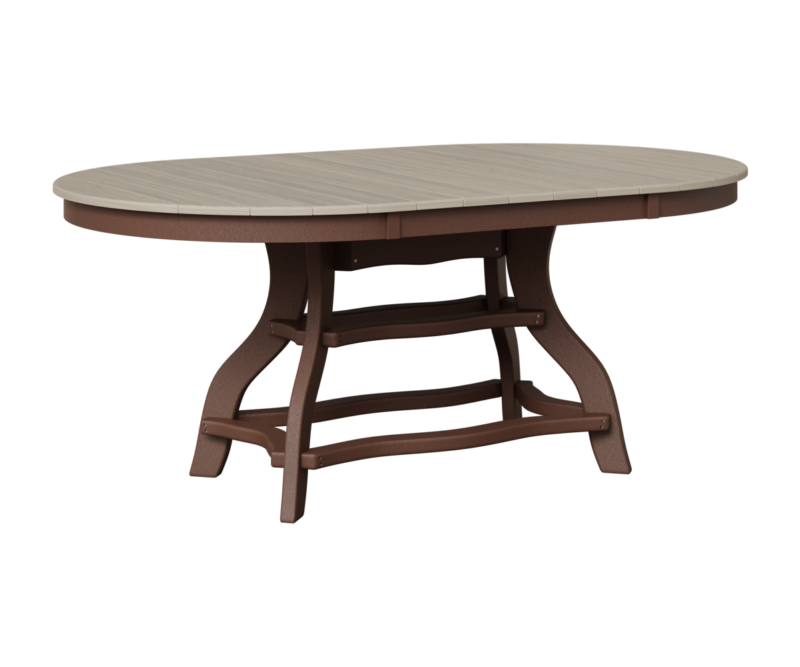 44" x 72" Oval Dining Table