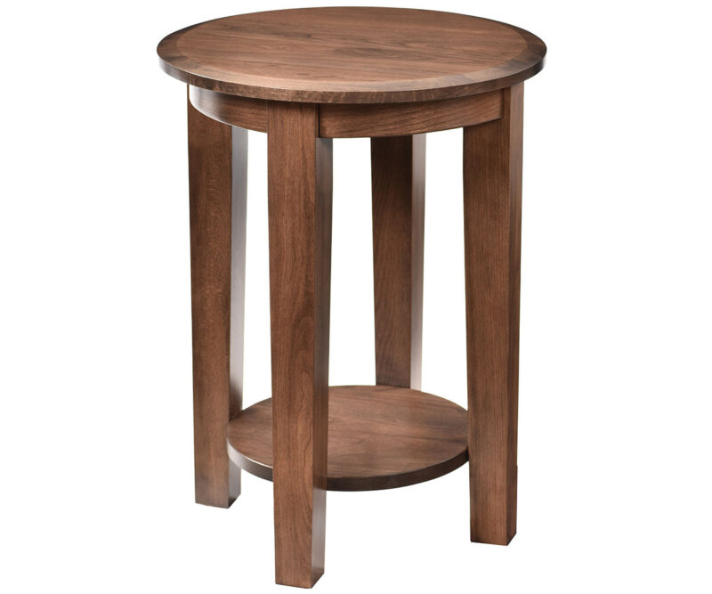 Deluxe Shaker Round End Table - 18"