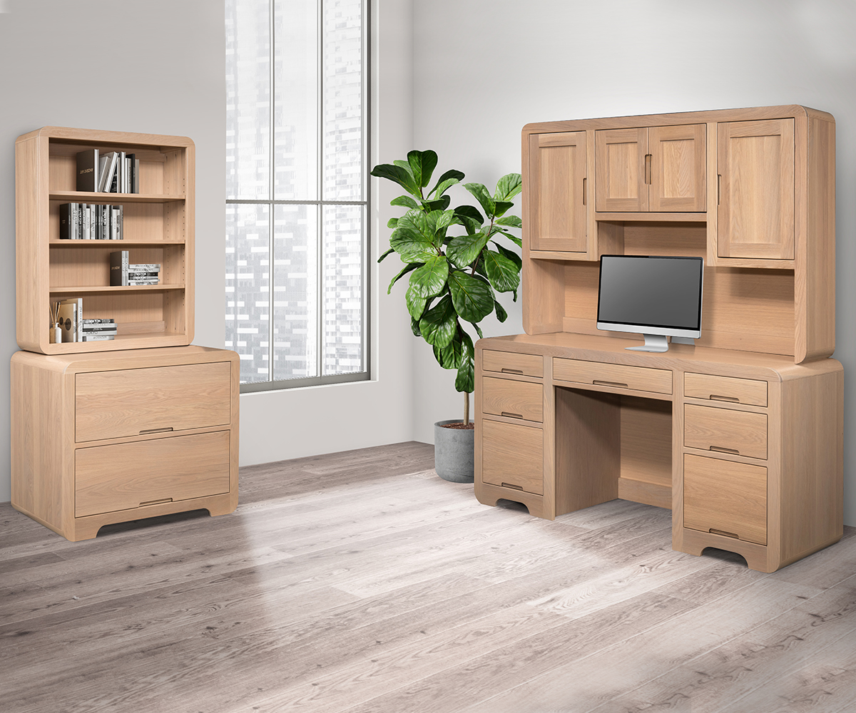 Europa Double Pedestal Desk - Image 2