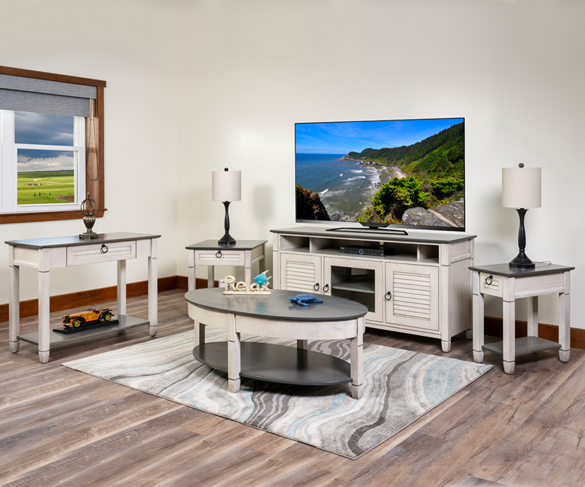 Aden Park TV Stand With Firebox - Image 2