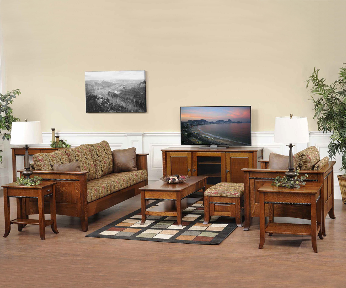 Cranberry Fire Box TV Stand - 70" - Image 2