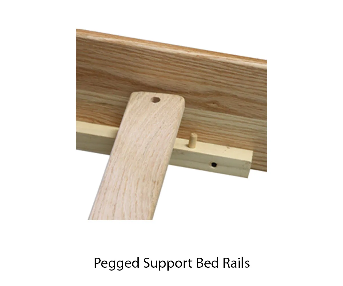 Mission Antique Bed - Image 3