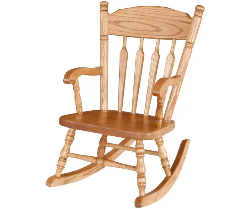 Plain Post Type Child's Rocker