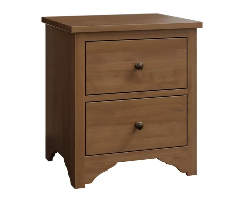 Heritage Farmhouse 2 Drawer Nightstand