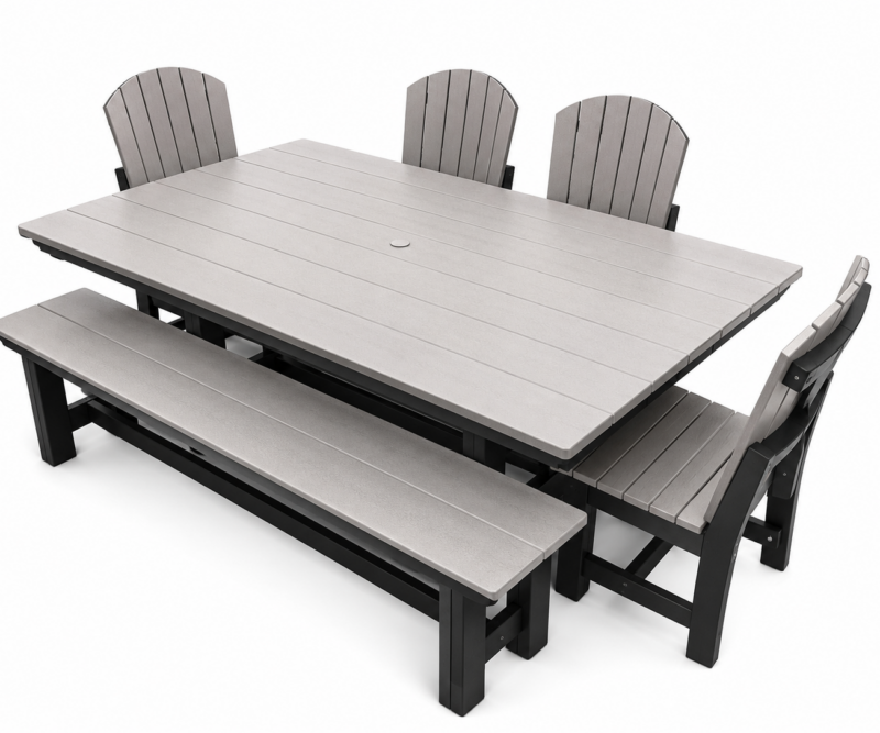 CLASSIC POLY 72" DINING HT TABLE SET <span style="color: #ff0000;">Sale $2,999!</span>